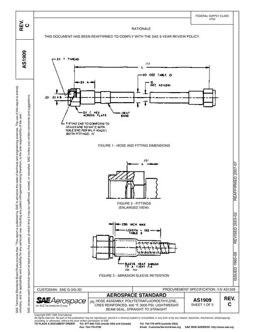 SAE AS1909D