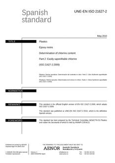 AENOR UNE-EN ISO 21627-2