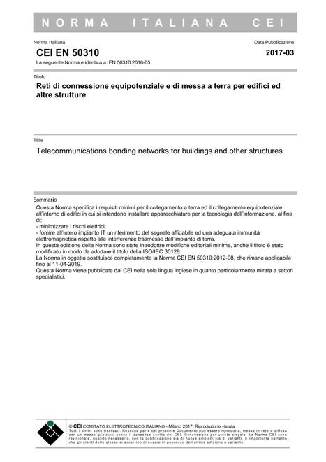 CEI EN 50310