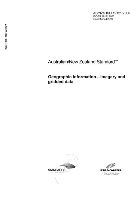 AS/NZS ISO 19121:2006
