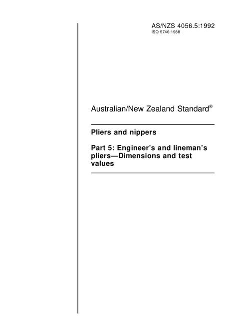 AS/NZS 4056.5:1992