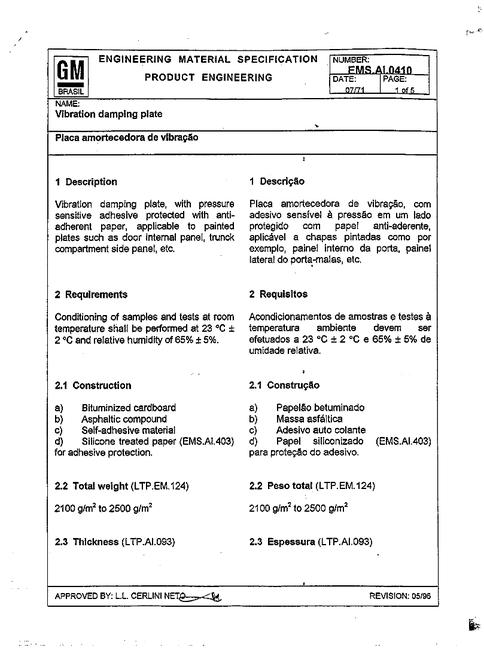 GMSA EMS.AI.0410