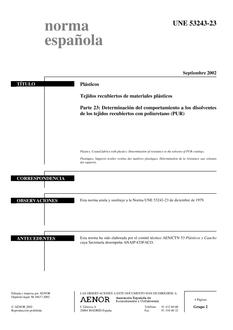AENOR UNE 53243-23