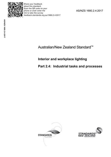 AS/NZS 1680.2.4:2017