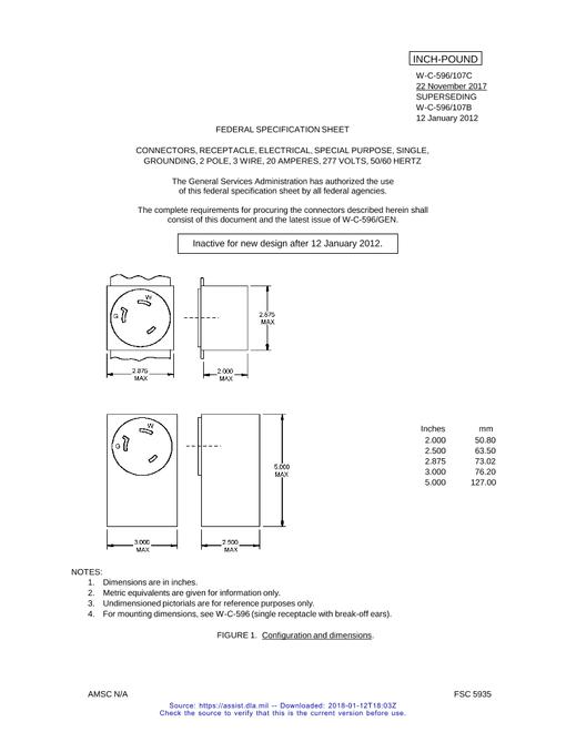 FED W-C-596/107C