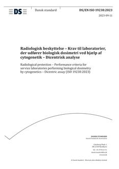 DANSK DS/EN ISO 19238