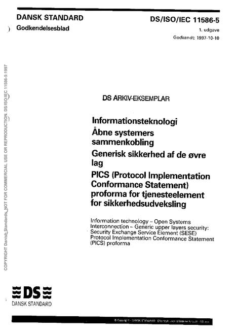 DANSK DS/ISO/IEC 11586-5