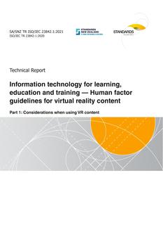 SA/SNZ TR ISO/IEC 23842.1:2021