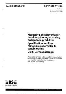DANSK DS/EN ISO 11126-6