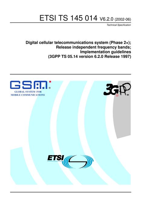 ETSI TS 145 014