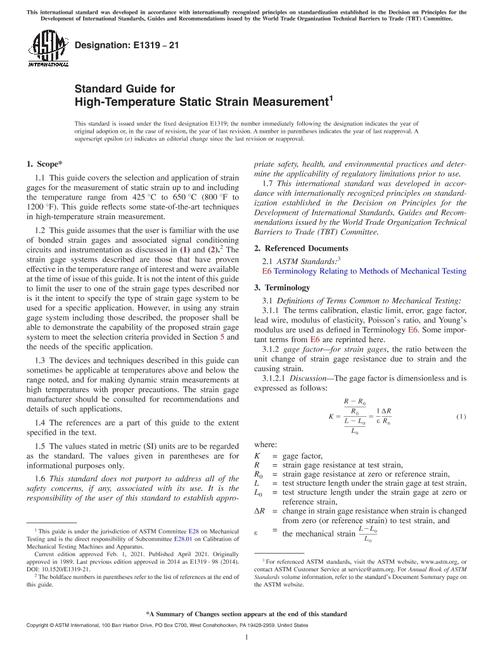 ASTM E1319-21