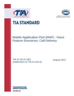 TIA ANSI/TIA-41.321-E