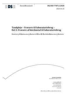 DANSK DS/ISO 7787-2