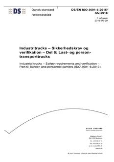 DANSK DS/EN ISO 3691-6