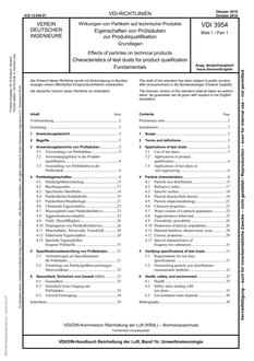 VDI VDI 3954 BLATT 1