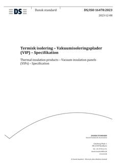 DANSK DS/ISO 16478