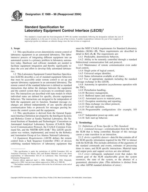 ASTM E1989-98(2004)