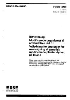 DANSK DS/EN 12468