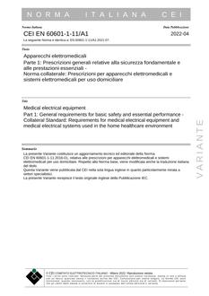CEI EN 60601-1-11