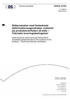 DANSK DS/EN 10164