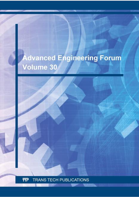 Advanced Engineering Forum Vol. 30