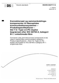 DANSK DS/EN 50377-7-2