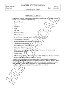 NR NR/L3/OCS/044/FS-23C ISSUE 1