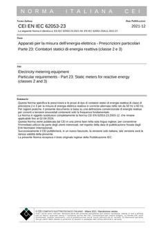 CEI EN IEC 62053-23