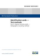 BS ISO/IEC 10373-9:2011