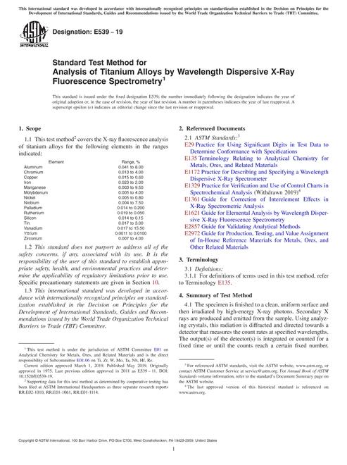 ASTM E539-19