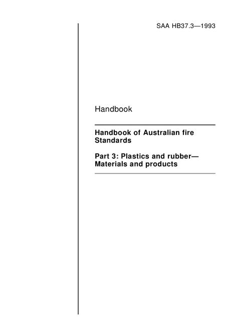 SAA HB37.3-1993