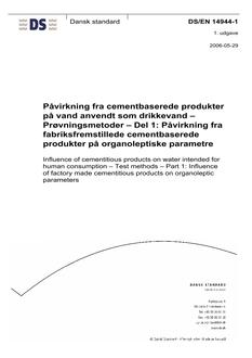 DANSK DS/EN 14944-1