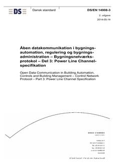 DANSK DS/EN 14908-3