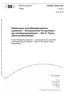 DANSK DS/EN 12259-3