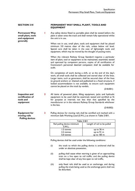 NR NR/L3/CIV/140/218C ISSUE 1
