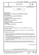 DIN EN 16687 - DRAFT