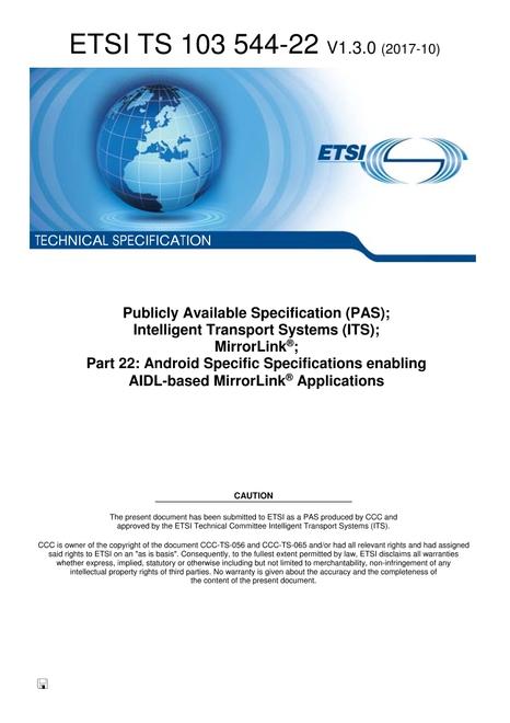 ETSI TS 103 544-22