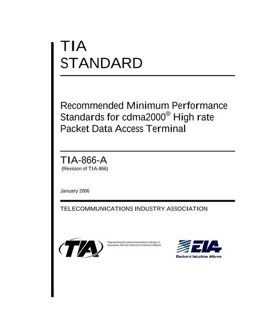 TIA TIA-866-A