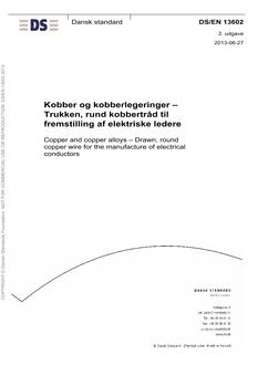 DANSK DS/EN 13602
