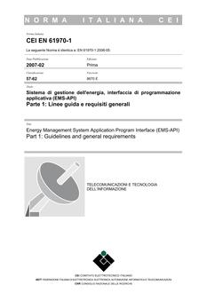 CEI EN 61970-1