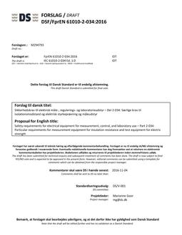 DANSK DSF/FPREN 61010-2-034