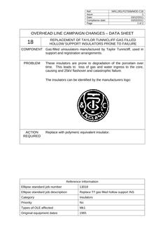 NR NR/L2/ELP/27009/MOD C18 ISSUE 1