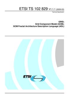 ETSI TS 102 829