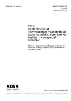 DANSK DS/EN ISO 61