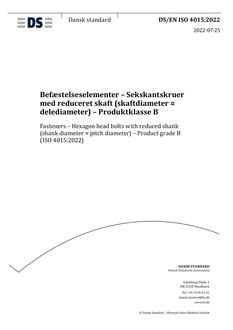 DANSK DS/EN ISO 4015