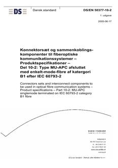 DANSK DS/EN 50377-10-2