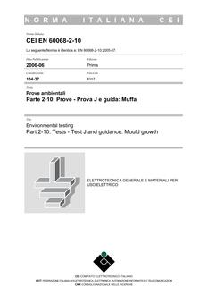 CEI EN 60068-2-10
