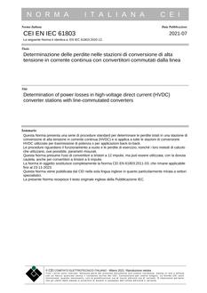 CEI EN IEC 61803