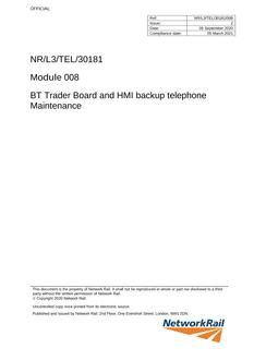 NR NR/L3/TEL/30181/008 ISSUE 2