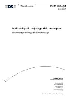 DANSK DS/ISO 5830